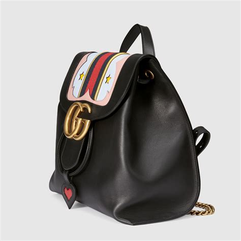 bolsa gucci gg marmont mini|gucci marmont leather backpack.